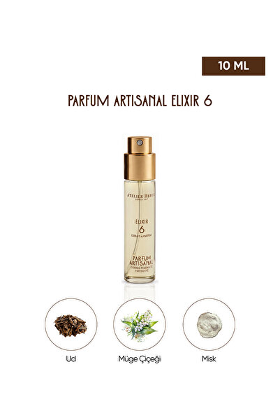 Atelier Rebul Parfum Artisanal Elixir Extrait de Parfum 10ml No:6