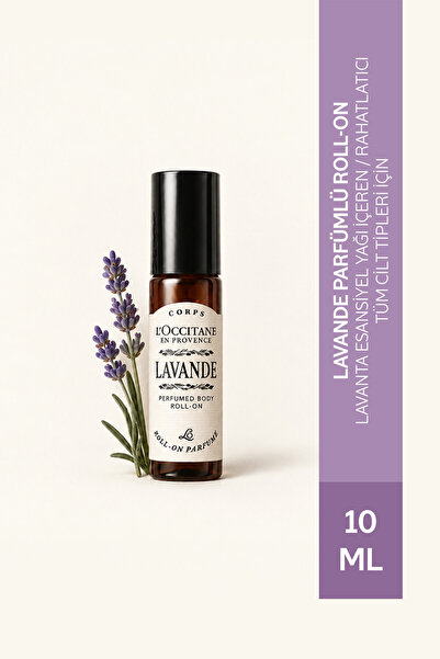 L'Occitane Lavande Parfümlü Roll-On, Lavanta Notaları, 10 ml