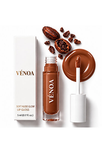 VÉNOA Soft Nude Glow Lip Gloss
