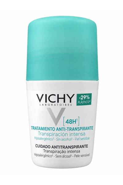 Vichy Intensive 48HR Antiperspirant Deodorant Roll-On (50ml)