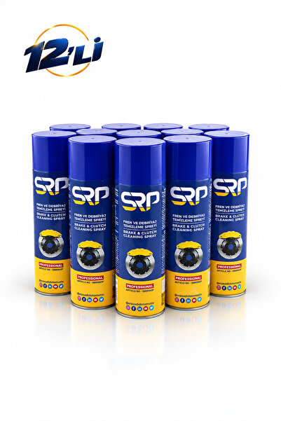 srp Fren Balata Temizleme Spreyi 500 ml 12 Li Set