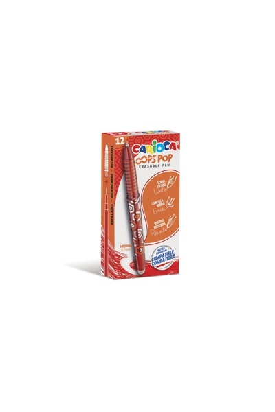carioca Pix cu radieră 0.7 mm Oops Pop roșu