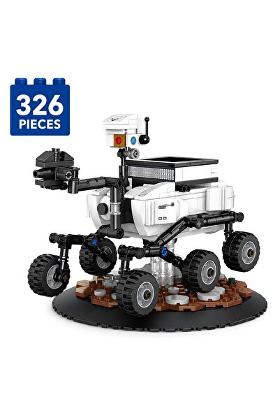 Minibric Set de Constructie cu Piese Tip Blocuri Construit 326 Piese Mars Rov...