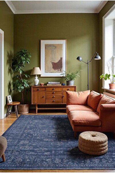 Naar Halı Etro 2702 Oxford Blue Salon Halısı