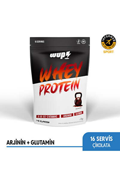 Water Up WUP Whey Protein, B1-B6-B12-C, Arjinin, Glutamin, Doğal Kakao, Çikol...