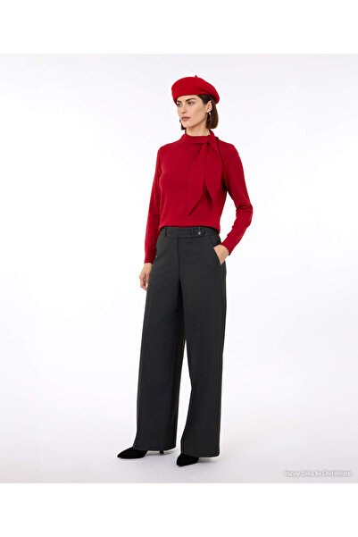 Yargıcı Straight High Waist Pants