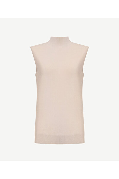Yargıcı Regular Turtleneck Sleeveless Sweater