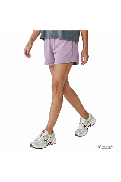 Sportive Balia Kadın Lila Günlük Stil Şort 26YK0015-LIL