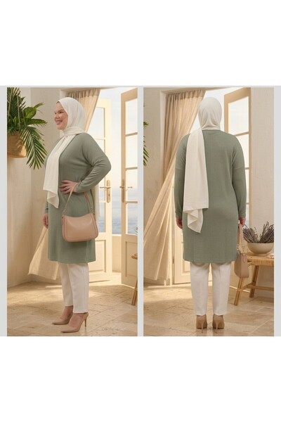 RESPİRO Flowy, Seamless Tunic, Seasonal Soft Tunic, Comfortable Cut, Plus Size
