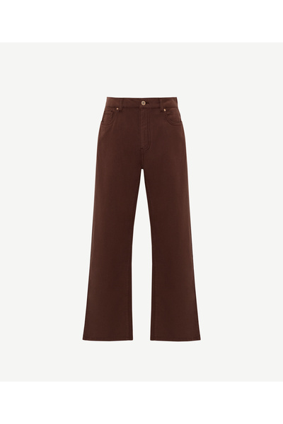 Yargıcı Straight High Waist Pants