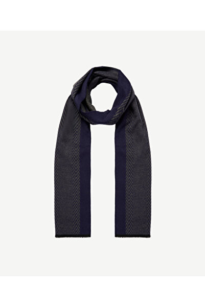 Yargıcı Geometric Patterned Masculine Shawl