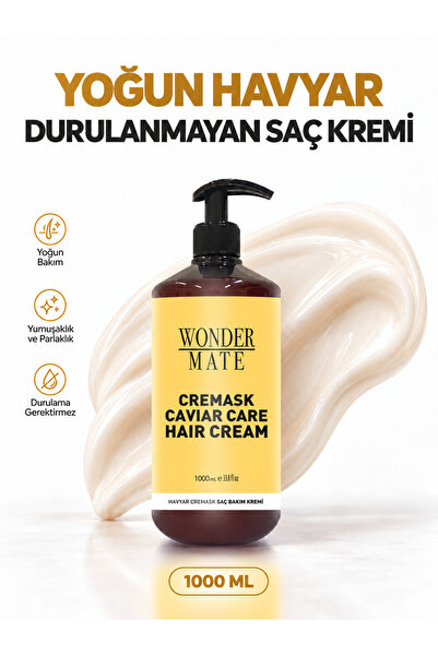 Durulanmayan Havyar Bakım Kremi Cremask - 1000 ml