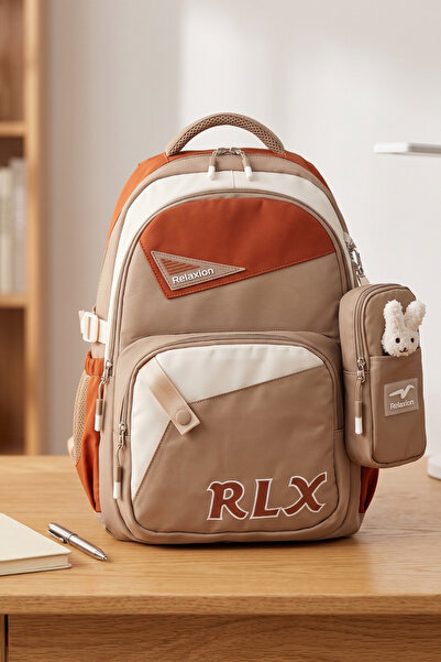Fiyaka Rlx-1510 Unisex School Backpack Student Daily Travel Holiday Sports Wa...