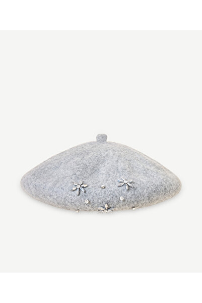 Yargıcı Bead Embroidered French Beret