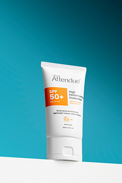 Yüksek Koruma Performanslı Spf 50 Yüz Güneş Kremi