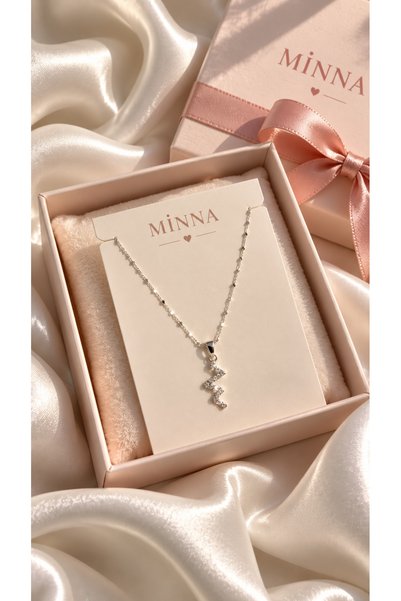 MİNNA JEWELRY GÜMÜŞ DETAYLI YILAN KOLYE