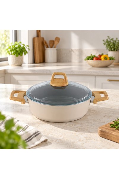 Milanor Neo Seramik 26 cm Basık Tencere