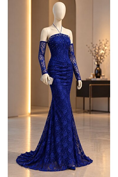 Modafeminen Rochie de seară din dantelă și perle Saks 583401
