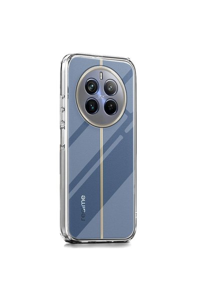 eco port Realme 12 Pro Plus Kılıf Lüx Şeffaf Silikon