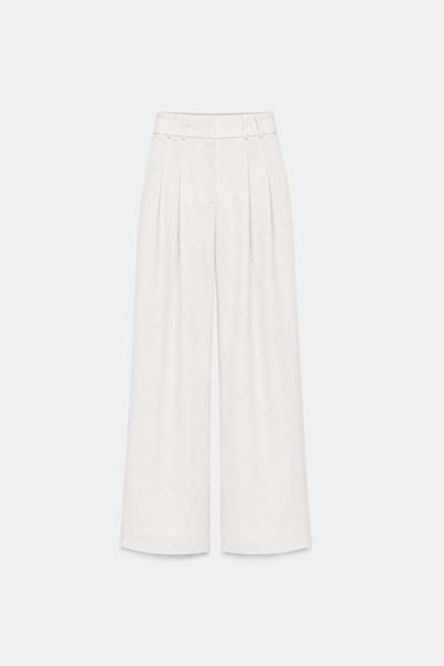 Açelya Okcu Premium Rovena Double Pleated Detailed Woven Trousers