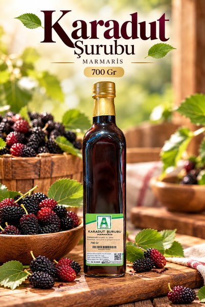 Aktarzane Karadut Şurubu 1x10 700 gr