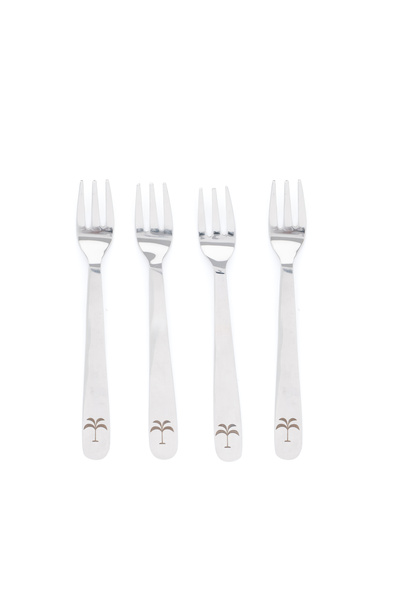Blends Stainless Steel Forks set of 4 pcs with Palm Handle from Aseeb