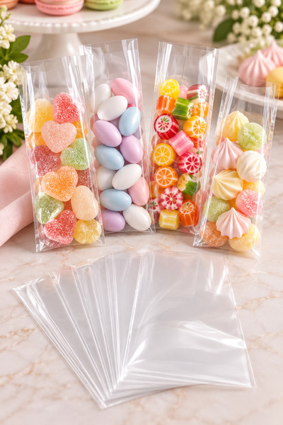Özkan Ambalaj Temizlik Opp Bag Cookie Accessory Bag Gelatin Bag 8x17 Cm 1000 ...