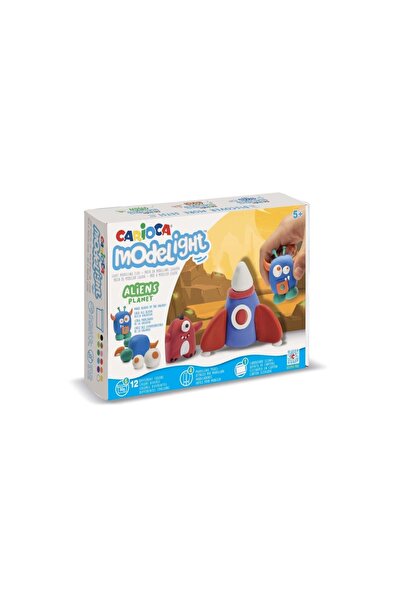 carioca Plastilina ModeLight Maxi PlayBox, Aliens Planet