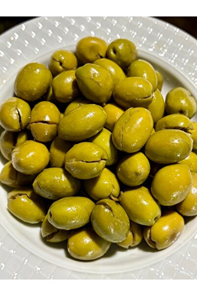 Premium XL El Kırması Hatay Yeşil Zeytin Yeni Mahsül (2000 cc)