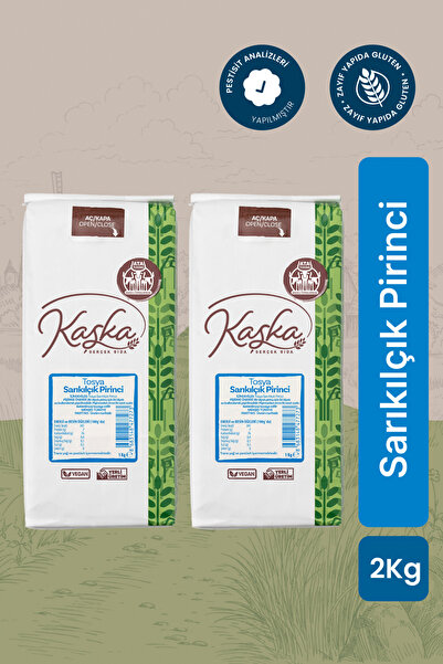 KAŞKA Tosya Sarıkılçık Pirinci 2 Kg