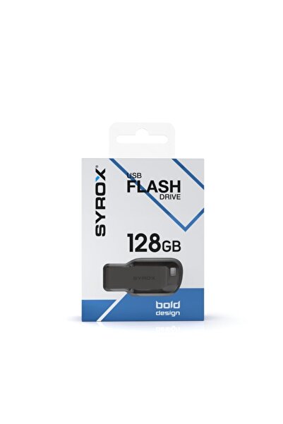 Syrox BL128 128GB USB 2.0 Metal Flash Bellek | 25 MB/s Okuma - 15 MB/s Yazma ...