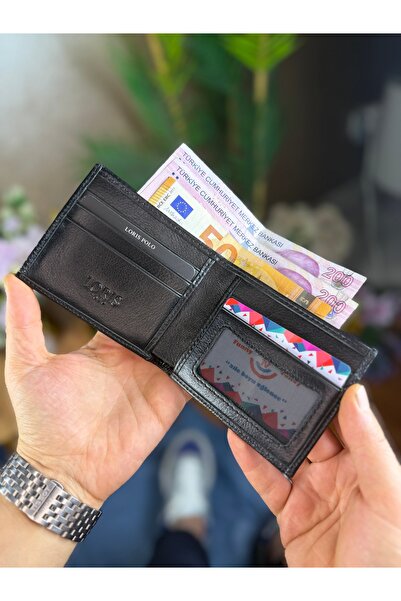 LORİS POLO Hakiki Martin Deri | Unisex RFID Korumalı Premium Cüzdan
