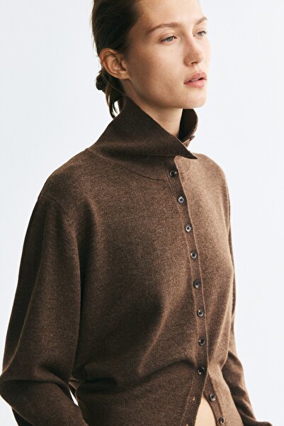H&M Yarım Balıkçı Yakalı Hırka