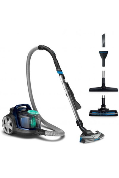 Philips Aspirator fara sac PowerPro Active FC9556/09, 650W, 1.5l, 76dB, Turbo...