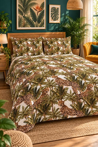 Evmila Double Patterned Printed Pique - 200x220 Cm