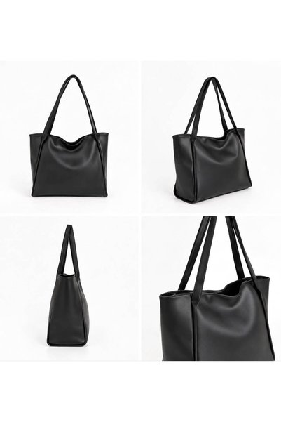 Zealous Large Size Soft Leather Women's Bag En42 Uzn28