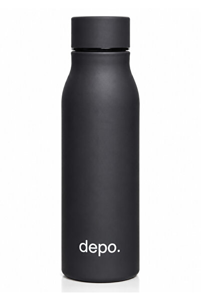 Depo Premium Double-Wall 500 ml Stainless Steel Insulated Water Bottle, Matte...
