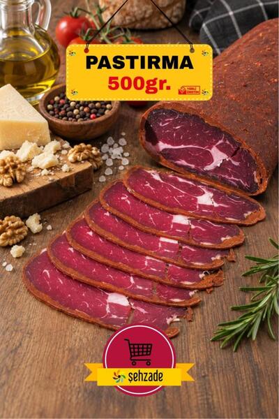 ŞEHZADE Kayseri Seçme Pastırma Doğal 500 Gr