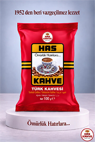 Has Türk Kahvesi 100 Gr (Kırmızı Paket Türk Kahvesi)
