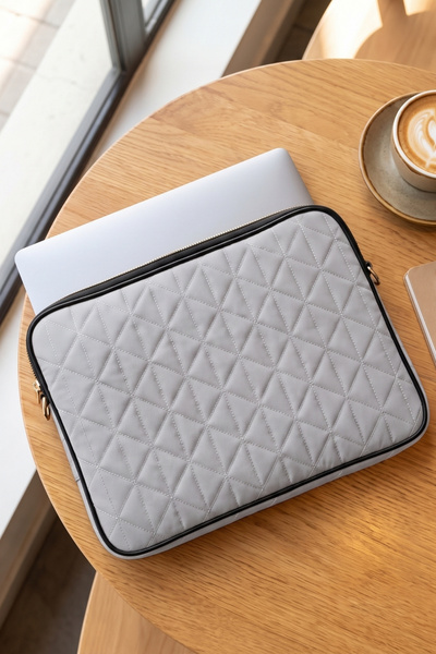 FOCUX Koža za laptop Macbook Air Pro 13/13.3 - Prošiveno dugi remen, otporna ...