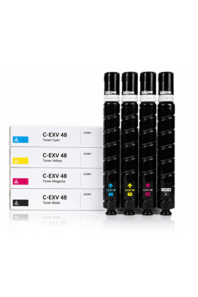 Generic C EXV 48 Full Color Set Toner Cartridge Is Compatible with iR C1325IF...