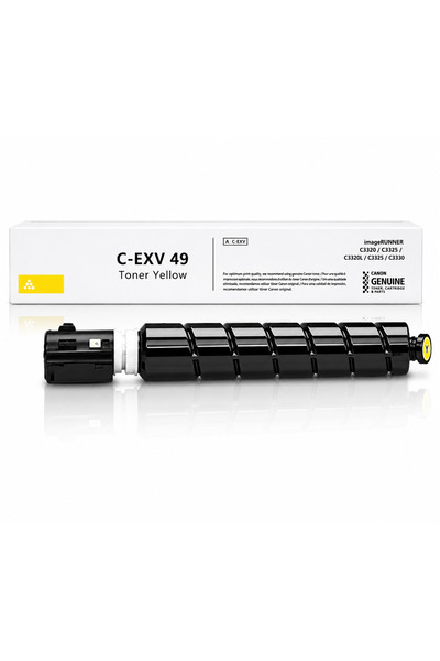 Generic KPC Compatible Replacement for C-EXV 49 Yellow Toner Cartridge Replac...
