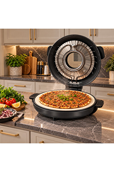 dubbo 2000 WATT CAMLI 40 CM TAŞ TABAN FIRIN*TOST MAKİNASI HEDİYELİ*