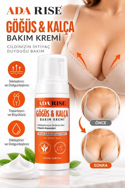 Göğüs Ve Kalça ,büyütcü,. Şekillendirici, Dolgunlaştırıcı, Çatlak Giderici, Sıkılaştırıcı Krem 100ml