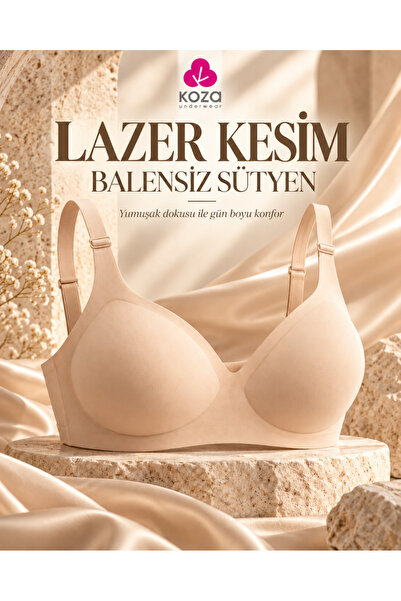 koza iç giyim Balensiz Lazer Kesim Dikişsiz Sütyen — Toparlayıcı