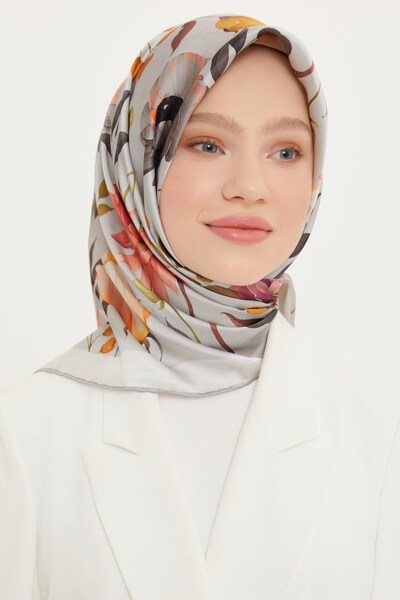 Armine Sport Scarf - 8740-07 Silver