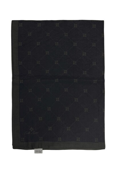 Silk Home Olinda Shawl - 49003 - Navy Blue Anthracite