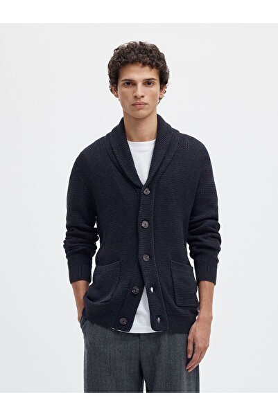 Selected Homme Strickjacke Schalkragen