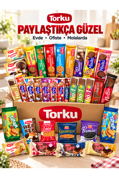Torku SÜPER MEGA KARIŞIK PAKET TOPLAM 100 ADET
