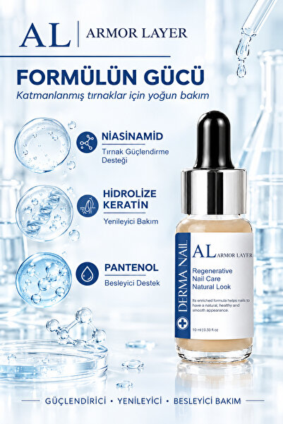 AL – Armor Layer | Tırnak Soyulması Engellemeye Yardımcı Serum 10 ml